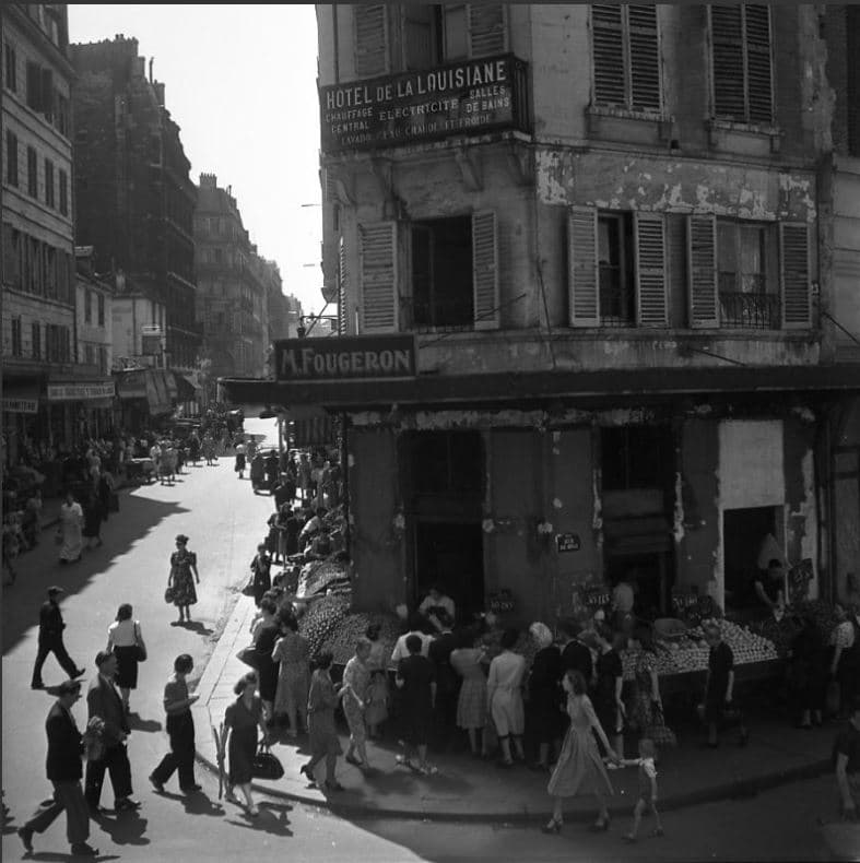 Musiciens de jazz à l'Hôtel La Louisiane