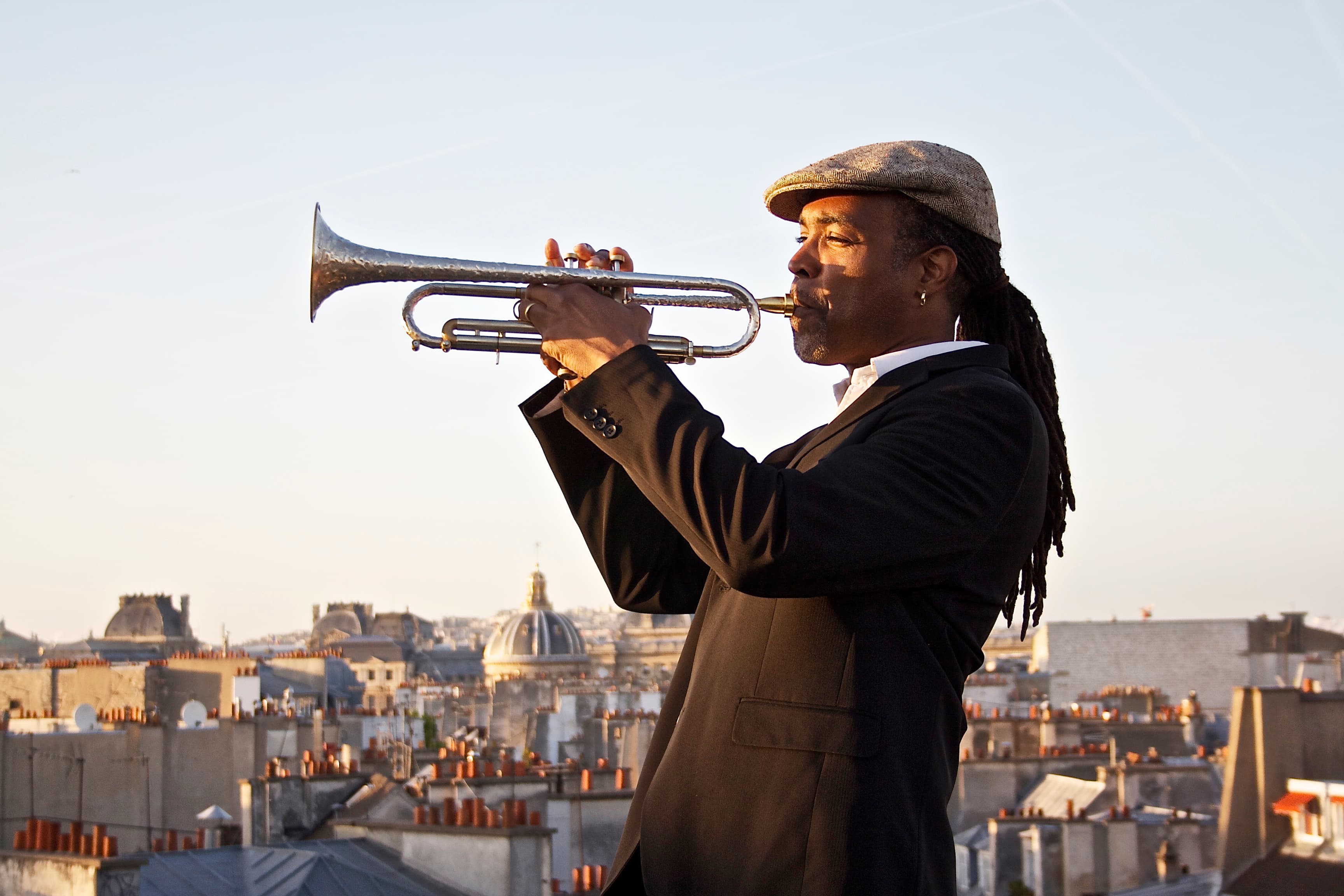 Ronald Baker, jazzman, toit Hôtel La Louisiane