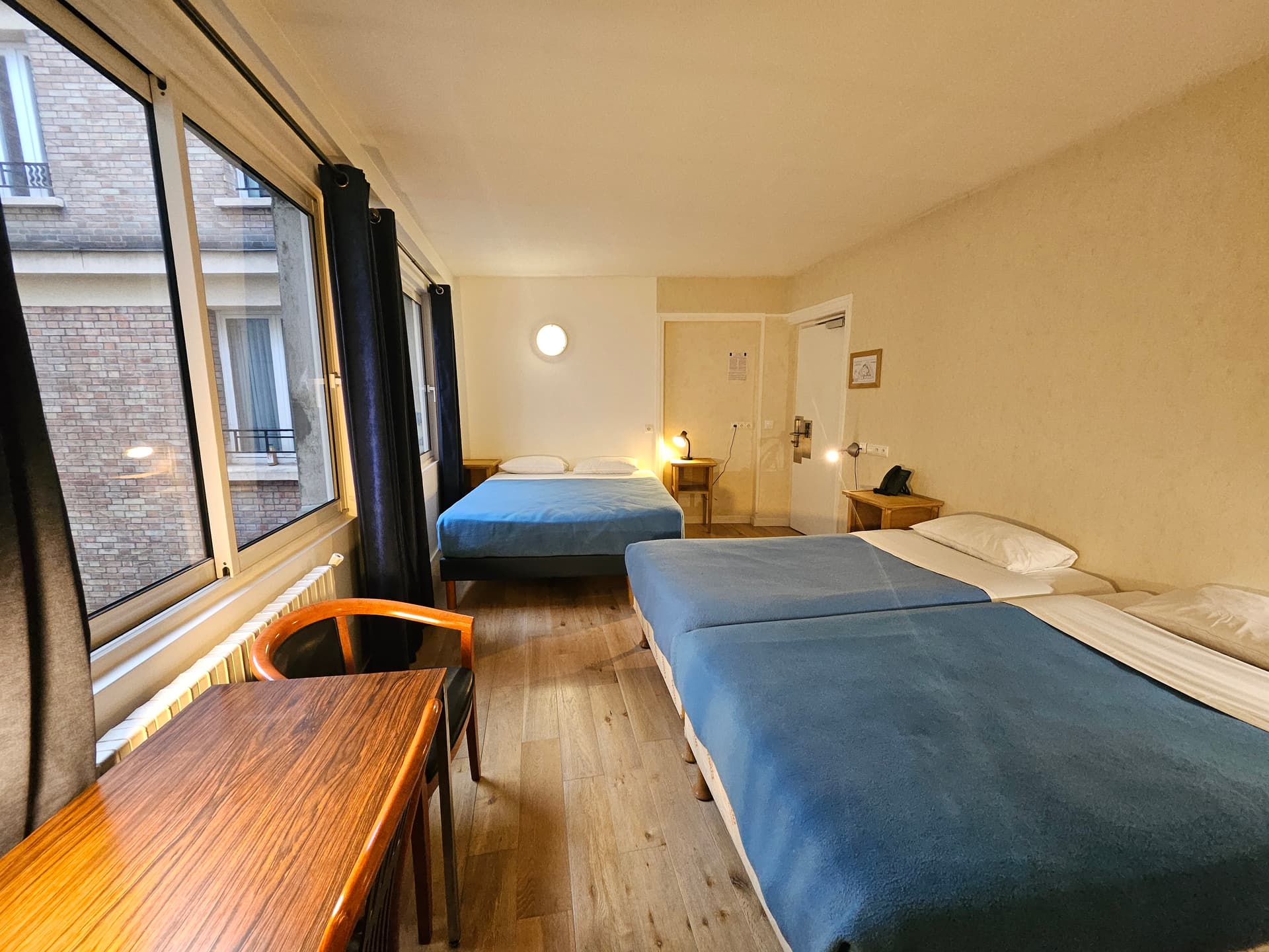 Chambre Quadruple de l'Hôtel La Louisiane